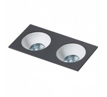 Точковий світильник AZzardo HUGO 2 DOWNLIGHT BLACK (без рефлектора) AZ1740