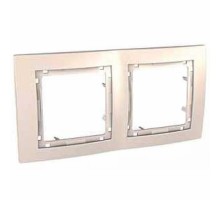 Рамка Unica MGU4.004.25 2М слон. кость, внешняя Schneider Electric Colors