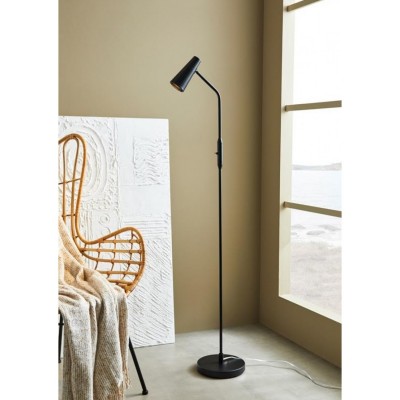 Торшер MarkSlojd Sweden CREST Floor 1L Black 108206