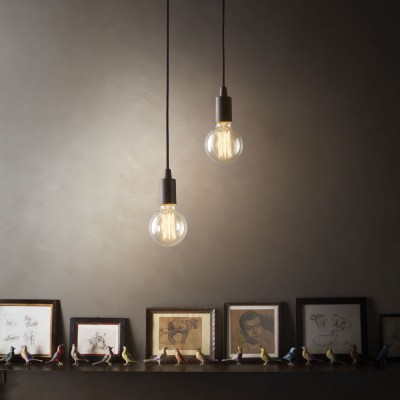 Подвесной светильник Ideal Lux EDISON SP1 NERO 113319