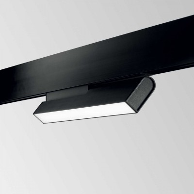 Трековый светильник Ideal Lux EGO FLEXIBLE WIDE 07W 3000K ON-OFF BK 257839