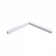 Трековий світильник AZzardo SAGA TRACK MAGNETIC CORNER B 24W MILKY120 3000K WH AZ4618