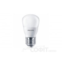 Лампа светодиодная G45 Philips LEDBulb E27 4-40W 3000K 230V P45 APR 929001160907