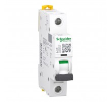 Автоматичний вимикач 40А, 1 полюс, крива C, 6кА Schneider Electric Acti9 iC60N A9F79140