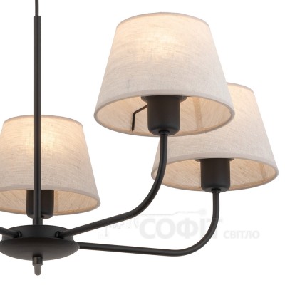 Люстра підвісна TK Lighting CHICAGO LINEN, 3989