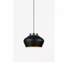 Подвесной светильник MarkSlojd Sweden KOM Pendant 31cm Black/Steel 107378