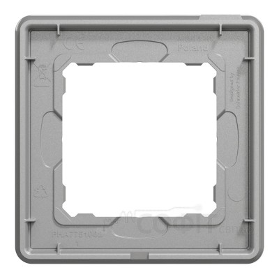 Рамка 1-постовая, матовое стекло, Sedna Elements SDD362801, Schneider Electric