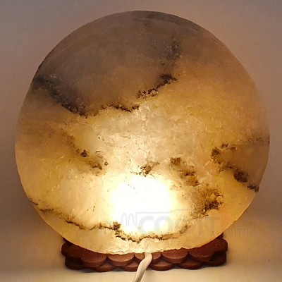 Солевая лампа Зайчик на Луне 3-4 кг