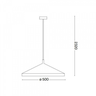 Підвісний світильник Ideal Lux YURTA SP1 D50 BIANCO 285160 Підвісний світильник Ideal Lux YURTA SP1 D50 BIANCO 285160