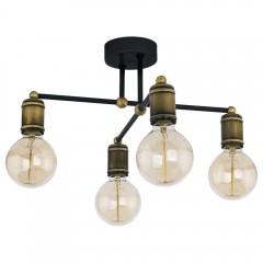 Люстра стельова TK Lighting RETRO 4 PLAFON 1904