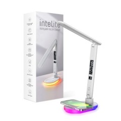 Настольная лампа MAXUS Intelite Desk Lamp 24W WH RGB Wireless Calendar, 1-IDL-24W-RGBW