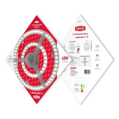 Світлодіодний модуль MAXUS 1-MLM-4841-C Led Module 48W 4100K Circle Ремнабір