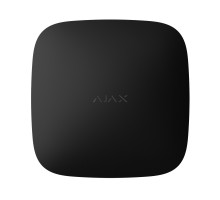 Бездротова централь Ajax Hub (2G) Jeweller з підтримкою Ethernet та SIM-карти, Чорний