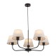 Люстра підвісна TK Lighting CHICAGO LINEN, 3989