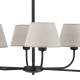 Люстра подвесная TK Lighting CHICAGO LINEN, 3999