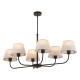 Люстра підвісна TK Lighting CHICAGO LINEN, 3999