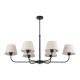 Люстра підвісна TK Lighting CHICAGO LINEN, 3999