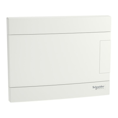 Щит врезной Schneider Electric Easy9 EU 8 модулей, белая дверь, EZ9EUB108