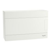 Щит навісний Schneider Electric Easy9 EU 12 модулів, білі двері, EZ9EUD112