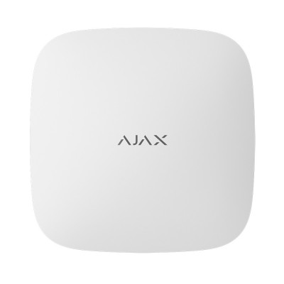 Бездротова централь Ajax Hub (2G) Jeweller з підтримкою Ethernet та SIM-карти, Білий