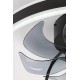 Стельова люстра з вентилятором Rabalux 71337 Fanfy LED/40W/230V 3000/4000/6000K Wi-Fi + пульт
