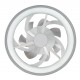 Потолочная люстра с вентилятором Rabalux 71335 Fanricius LED/40W/230V 3000/4000/6000K Wi-Fi + пульт