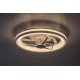 Потолочная люстра с вентилятором Rabalux 71335 Fanricius LED/40W/230V 3000/4000/6000K Wi-Fi + пульт