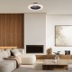Стельова люстра з вентилятором Rabalux 71329 Dalfon 2 LED/48W/230V 3000-6500K + пульт