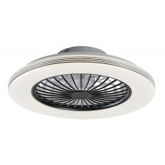 Стельова люстра з вентилятором Rabalux 71330 Dalfon 2 LED/48W/230V 3000-6500K + пульт 