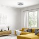 Потолочная люстра с вентилятором Rabalux 71333 Dalfon 2 RGB LED/48W/230V 3000-6500K + пульт