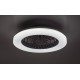 Потолочная люстра с вентилятором Rabalux 71333 Dalfon 2 RGB LED/48W/230V 3000-6500K + пульт