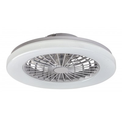 Потолочная люстра с вентилятором Rabalux 71333 Dalfon 2 RGB LED/48W/230V 3000-6500K + пульт Потолочная люстра с вентилятором Rabalux 71333 Dalfon 2 RGB LED/48W/230V 3000-6500K + пульт