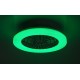 Потолочная люстра с вентилятором Rabalux 71333 Dalfon 2 RGB LED/48W/230V 3000-6500K + пульт
