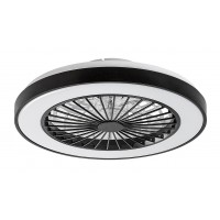 Потолочная люстра с вентилятором Rabalux 71336 Dalfon 2 LED/40W/230V 3000K/4000K/6000K Wi-Fi + пульт 