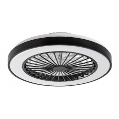 Стельова люстра з вентилятором Rabalux 71336 Dalfon 2 LED/40W/230V 3000K/4000K/6000K Wi-Fi + пульт 