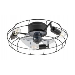 Стельова люстра з вентилятором Rabalux 71043 Cadmus 3xE27 + 20W