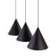 Підвісний світильник TK Lighting CONO BLACK L, 10060