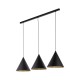 Підвісний світильник TK Lighting CONO BLACK L, 10060