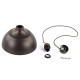 Підвісний світильник TK Lighting CAP BROWN, 6926