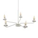 Люстра підвісна TK Lighting LIMAL BEIGE, 10253