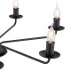 Люстра подвесная TK Lighting LIMAL BLACK, 4612