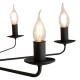 Люстра подвесная TK Lighting LIMAL BLACK, 4612