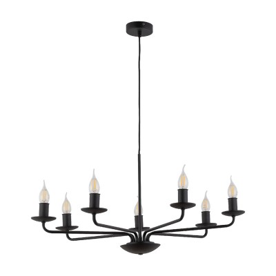 Люстра подвесная TK Lighting LIMAL BLACK, 4613