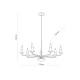 Люстра подвесная TK Lighting LIMAL BLACK, 4613