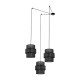 Підвісний світильник TK Lighting CALISTO BLACK, 5976