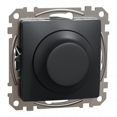 Поворотный LED димер RC 3-370 Вт, черный, Sedna Design & Elements SDD114501, Schneider Electric