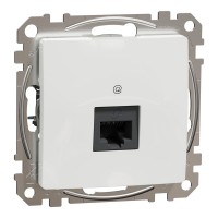 Розетка компьютерная RJ45 кат. 5e UTP, білий, Sedna Design & Elements SDD111451, Schneider Electric