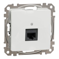 Розетка комп'ютерна RJ45 кат. 6 UTP, білий, Sedna Design & Elements SDD111461, Schneider Electric