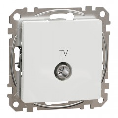 Розетка TV оконечная, білий, Sedna Design & Elements SDD111471, Schneider Electric