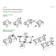 Коробка для зовнішнього монтажу (1 постова) антрацит Asfora EPH6100171 Schneider Electric